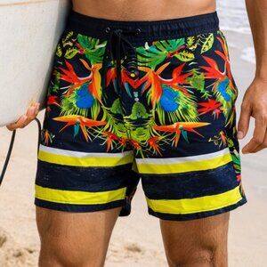 NBN Gear All-Day Floral Board Shorts 34 waist NWT